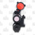 iProtec Rail Mount Firearm Light White Red Laser Black