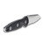 Microtech SOCOM Alpha Mini Warcom Fixed Blade Knife (P/S Stonewash | Black G-10)