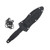 Smith and Wesson HRT Boot Knife Fixed Blade 3.5in Double Edge Dagger SWHRT3