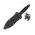 Smith and Wesson HRT Boot Knife Fixed Blade 3.5in Double Edge Dagger SWHRT3