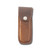 Basketweave Leather Folding Knife Sheath Brown