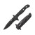 CRKT M21-10KSF 3.13 Inch Partially Serrated Black Oxide Drop Point