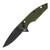 Bear OPS Rancor IX Slide Lock Folding Knife (OD Green  Plain Edge)