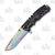 Master USA Rainbow Spectrum Folding Knife Serrated