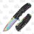 Master USA Rainbow Spectrum Folding Knife Serrated
