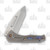 Medford Praetorian Slim Folding Knife 3.25in Tanto Blade Flamed