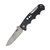 SOG Kilowatt Folding Knife Black GRN Handle 3.4in AUS-8 Clip Point Blade SOGEL01