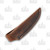Woody Handmade Knives Sidekick Series Razor Brown Micarta 1095