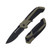 Smith & Wesson Assisted OD Green Folding Knife 3.23in Drop Point Blade