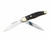 Boker Folding Hunter Knife Traditional Series 2.0 Jigged Black Bone