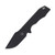 Something Obscene J Cape Mini Folding Knife Black 20CV/Murdered Out Titanium