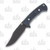 Hinderer The Ranch Bowie Battle Black DLC/Black Micarta KRANBOW3VDBBBM