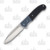 CRKT Ignitor Spring-Assisted Linerlock Folding Knife (Black and Blue G-10)