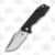 Something Obscene Mini J Cape Folding Knife 3in Plain Satin Clip Point 1