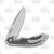 Olamic Wayfarer 247 Folding Knife 118P Purist (Satin  Dark Blast Frame Story)