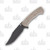 Hinderer The Ranch Bowie Battle Black DLC/Natural Micarta KRANBOW3VDBBNM