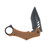 Tac Force Spring-Assisted Linerlock Folding Knife Black 3Cr13/Brown MCTF1044BR