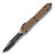 Microtech Ultratech Out-The-Front Automatic Knife (S/E Black P/S | Frag Tan)