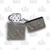 Zippo Marble Pattern High Polish Black and White Lighter ZP49812