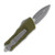 Microtech Troodon Mini Out-The-Front Automatic Knife (D/E Apocalyptic | OD Green