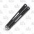 Revo Nexus Solid Black Anodization 4.5in Clip Point Butterfly Knife