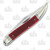 Rough Ryder Red Jigged Bone Folding Fish Knife RR1401