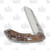 Olamic Wayfarer 247 Folding Knife 101W Wharning (Antique Entropic  Funky Holes)