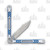 Revo Nexus Two Tone Blue Anodization 4.5in Clip Point Butterfly Knife