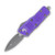 Microtech Mini Troodon Out-The-Front Automatic Knife (D/E Apocalyptic | Distressed Purple)