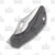 Olamic Busker Semper Framelock Folding Knife 021-S (Satin Magnacut  White Storm FatCarbon/Dark Blast)