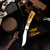 Tobin Hill Bolster-Locking Single Blade Trapper (Torched Ivory, 2023 Blade Show Edition) TH001