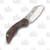 Olamic Busker Largo Framelock Folding Knife 019-L (Satin Magnacut  Copper Camo FatCarbon/Antique Entropic)