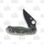 Spyderco Para 3 Digital Camo 2.93 Inch Plain Black DLC Clip Point Front Open 2