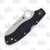 Spyderco Rescue 3 Lightweight Folding Knife Thin Blue Line