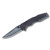 SOG Salute Folding Knife 3.62 Inch Plain Hardcased Clip Point