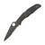 Spyderco Endura 4 Folding Knife Partially Serrated Black
