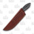 Grey Fox Skinner Fixed Blade Knife with Leather Sheath