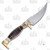 Marbles Small Skinner 3.50in Satin Upswept Fixed Blade Knife