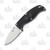 Spyderco Enuff Fixed Blade Knife 2.75 Inch Plain Satin Leaf 2