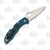 Spyderco Delica 4 Lightweight Folding Knife K390 Blue