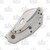 Olamic Busker Largo Framelock Folding Knife 024-L (Satin Magnacut  Copper Camo FatCarbon/Jeweled)