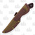 Browning 460 Skinner Wood 3.5 Inch Plain Satin Drop Point in Sheath 2