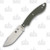 Spyderco Stok Bowie Knife OD 2.95 Inch Plain Edge Satin Blade 1