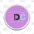 Crispy Donut Community Donut Bead (Pink PVC)