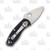 Spyderco Ambitious Folding Knife G10 Black 2.31in Satin Plain Blade