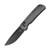 Kizer Escort Clutch Lock Folding Knife (Black Micarta)