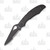 Spyderco Byrd Cara Cara 2 Folding Knife Partially Serrated Black