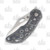 Olamic Busker Semper Framelock Folding Knife 017-S (Satin Magnacut  White Storm FatCarbon/Light Blast)