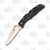 Spyderco Endura 4 Folding Knife 3.8 Inch Serrated Satin Clip Point Front Open