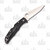 Spyderco Endura 4 Folding Knife 3.8 Inch Serrated Satin Clip Point Back Open